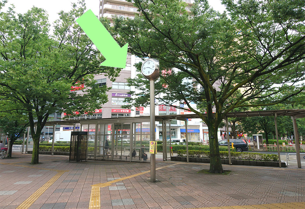 写真：新宿線船堀駅前ロータリー